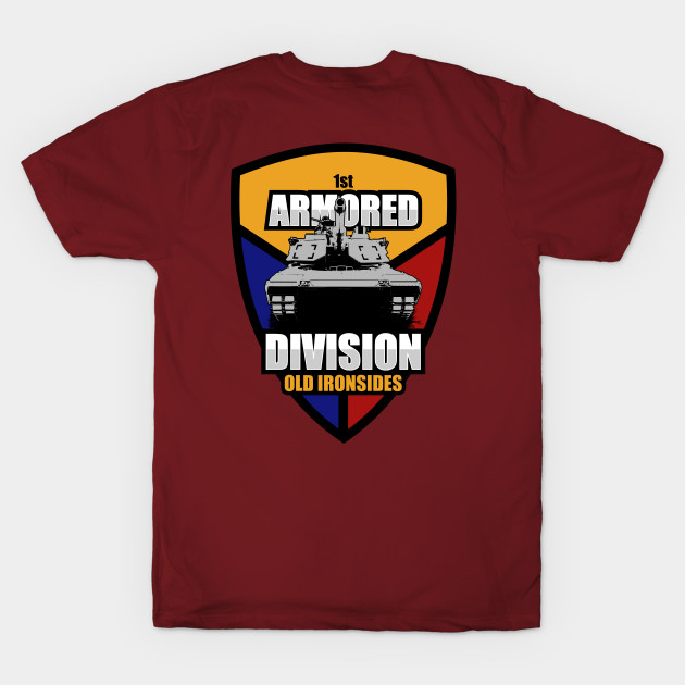 M1 Abrams 1st Armored Division (Front & Back logo) by TCP